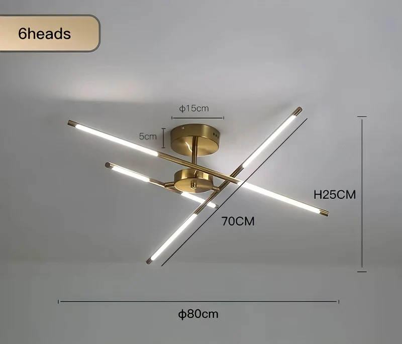 Deckenlampe Nordic Zyan