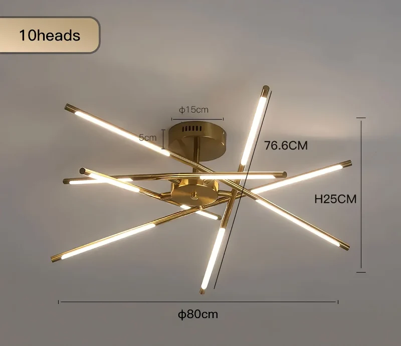 Deckenlampe Nordic Zyan