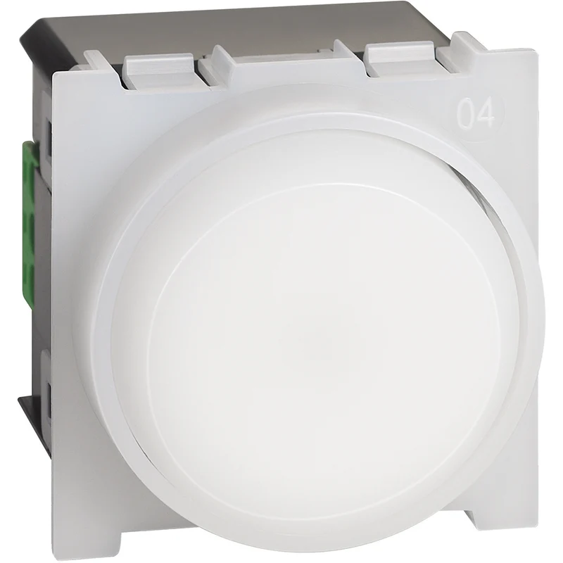 Torcia Estraibile LED Ricaricabile Bticino Living Now 230V 2 Moduli – K4380