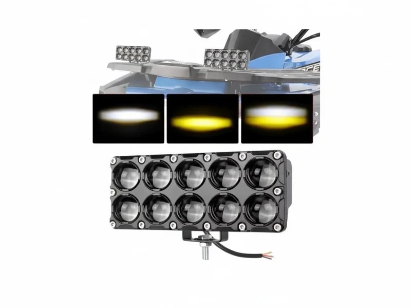 Exploradora - Foco 10 LEDs Doble Fila