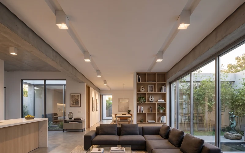 Sport lampada da soffitto diffusore satinato 3000K