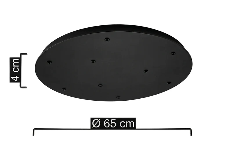 Base rotonda a 9