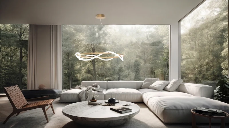 Eclittica sospensione oro Ø 80cm