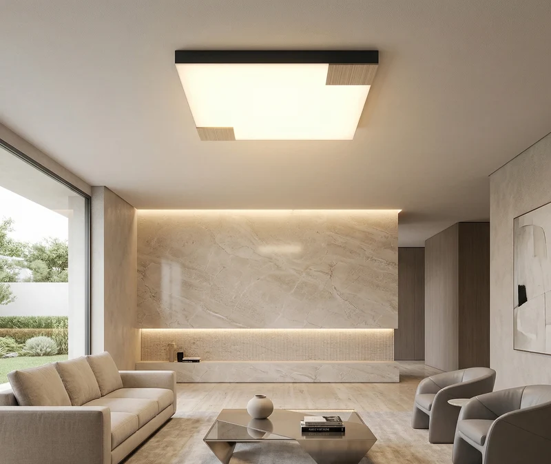Brux lampada da parete/soffitto 40x40cm