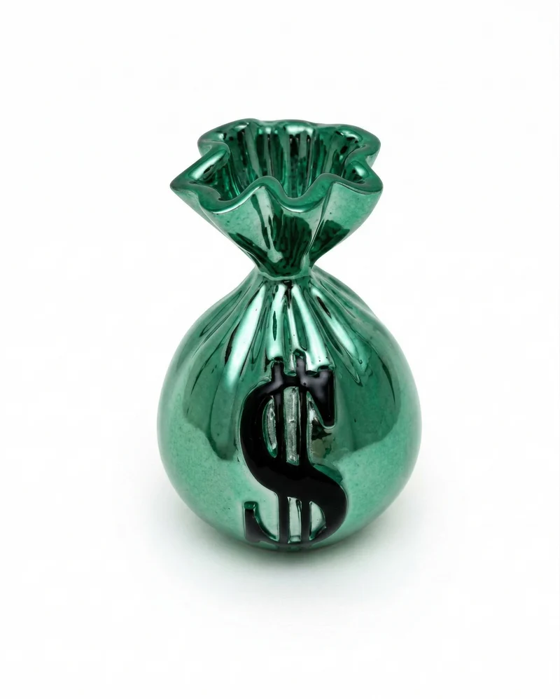 Sacco money scultura