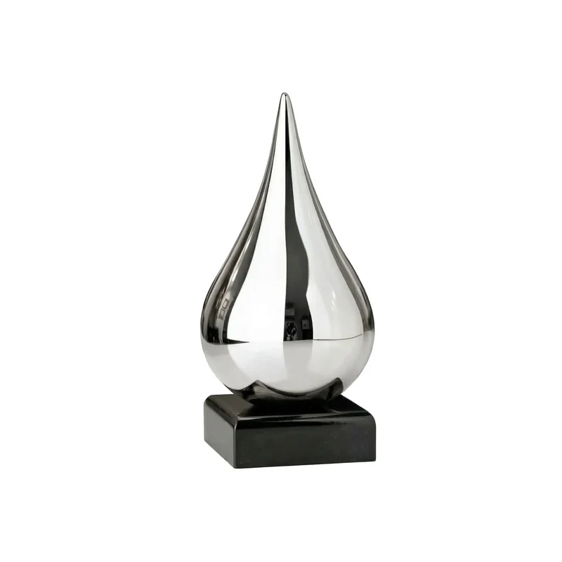 Goccia di Luce Argento scultura