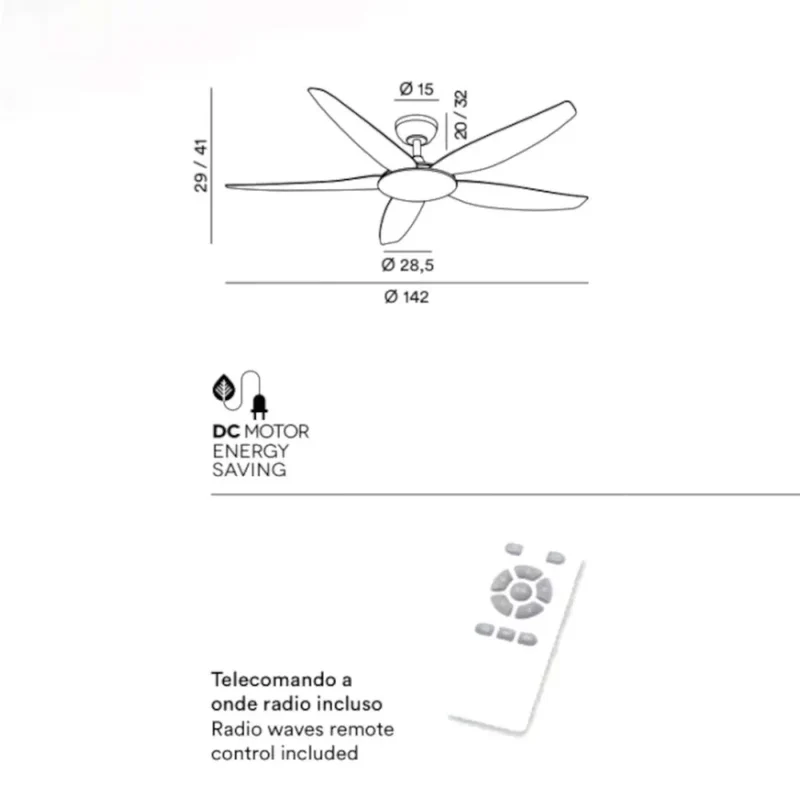 Kosas ventilatore