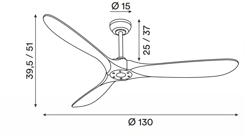 Wood ventilatore