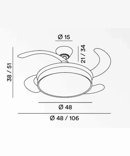 Aero-Glow ventilatore