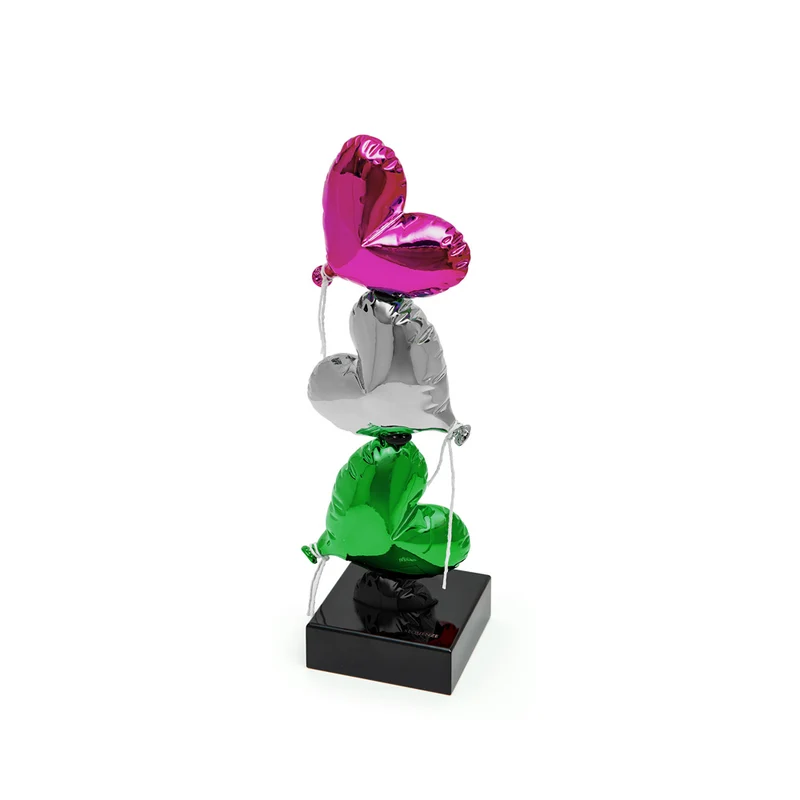 Gravity Hearts scultura H 31cm