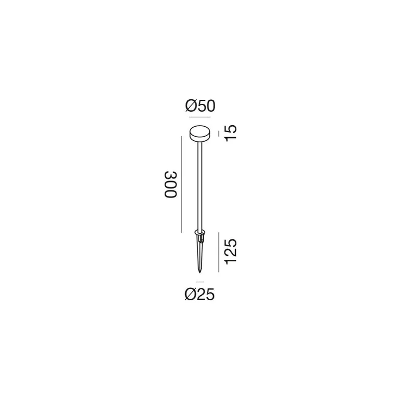 Spike small paletto