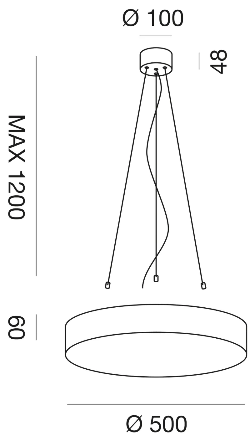 Soft sospensione Ø500