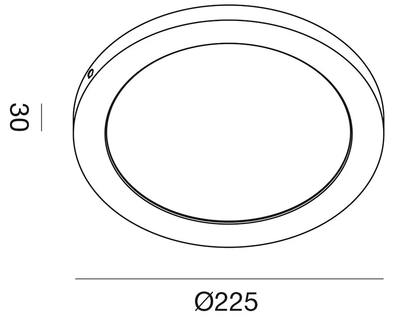 Zenith Round Big Ø225