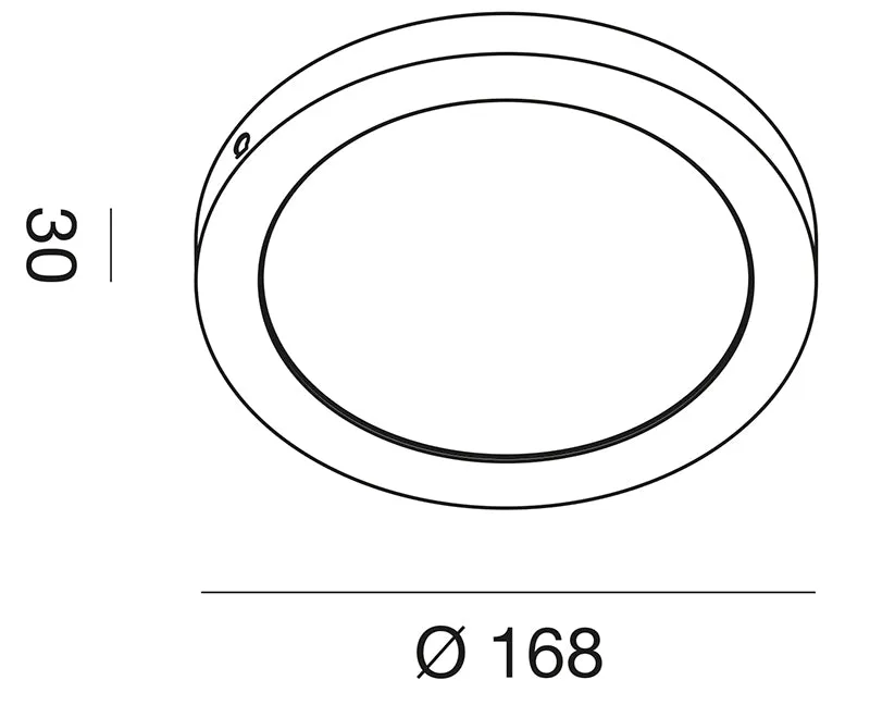 Zenith Round Medium Ø168
