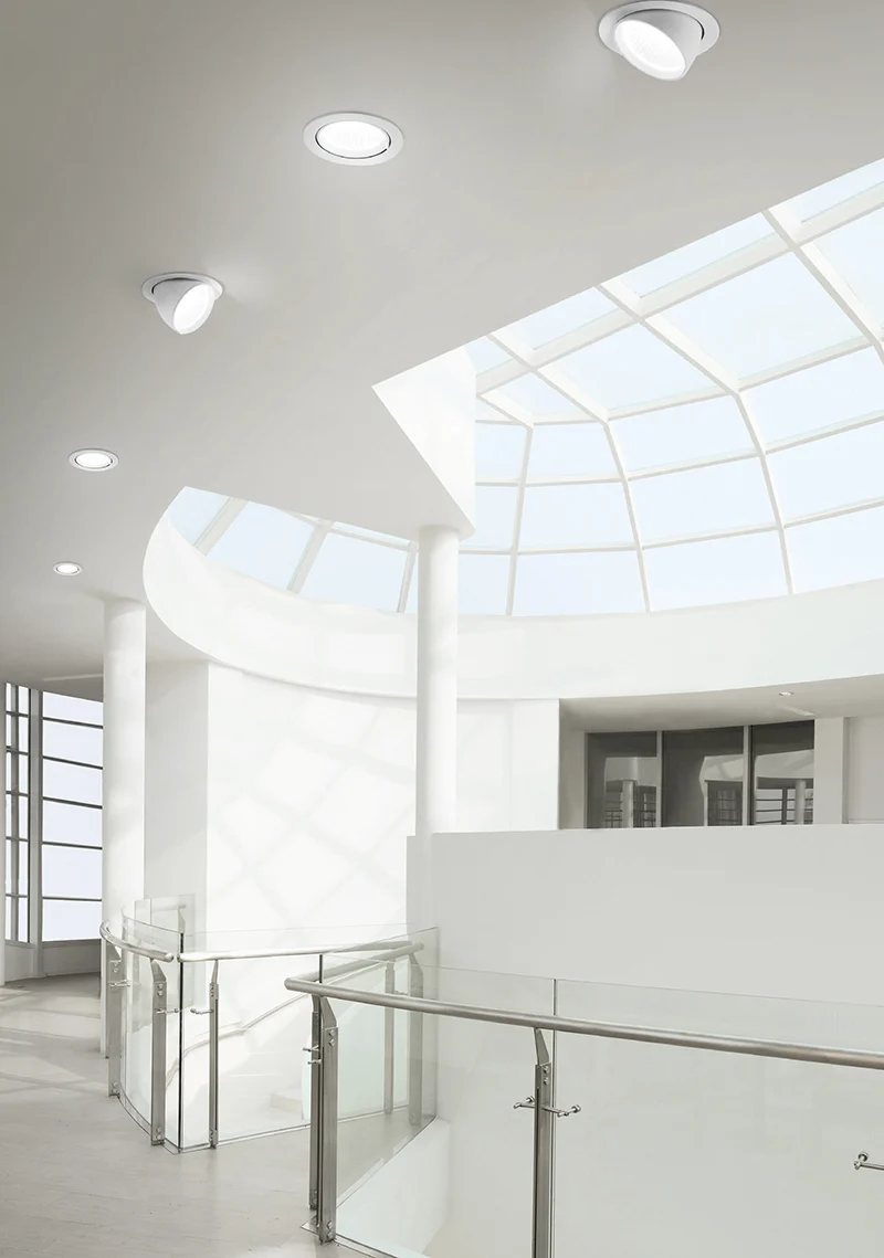 Vertex Tilt faretto incasso Ø150
