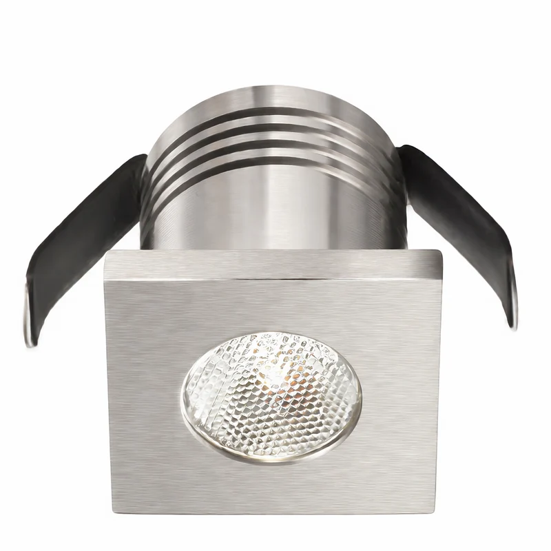 Lumina Square Steel faretto incasso 32x32