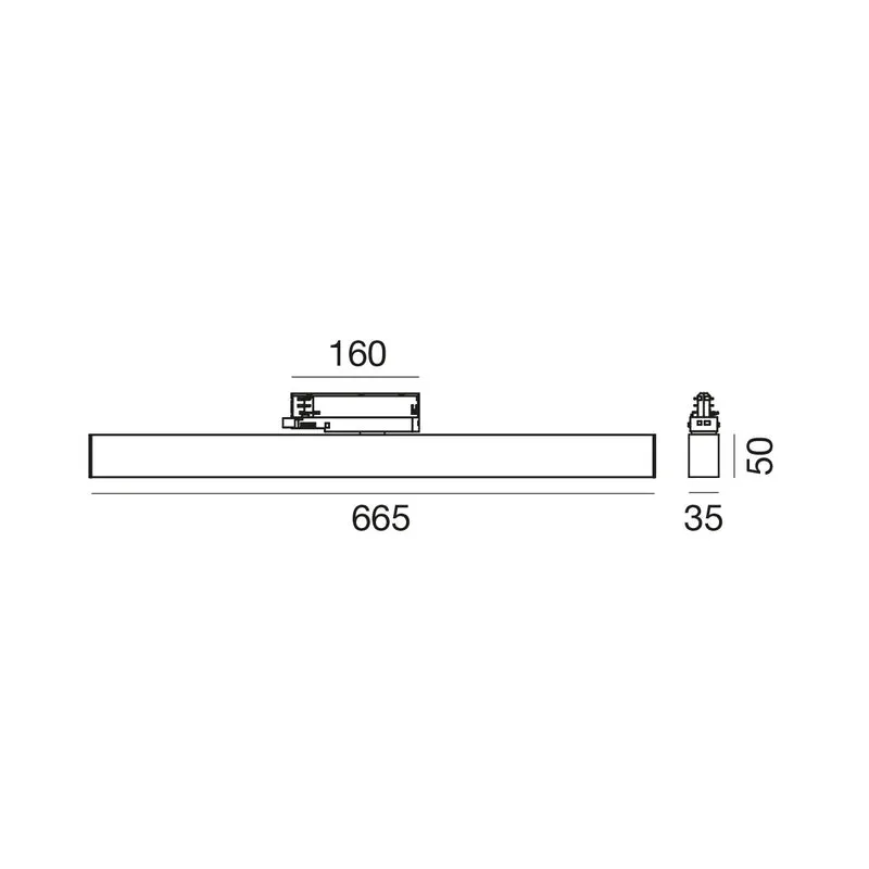 Linear Track 665mm