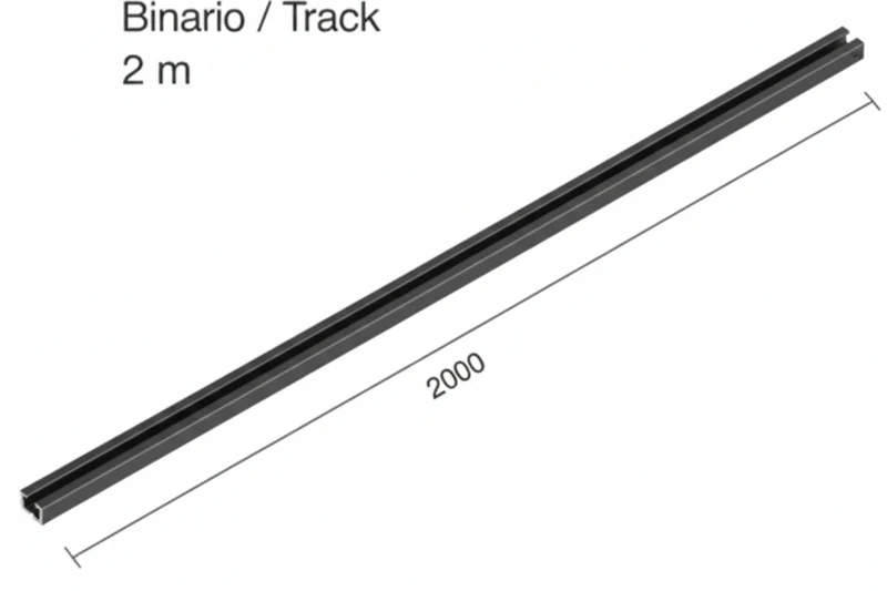 Binario ultrasottile 48Vdc