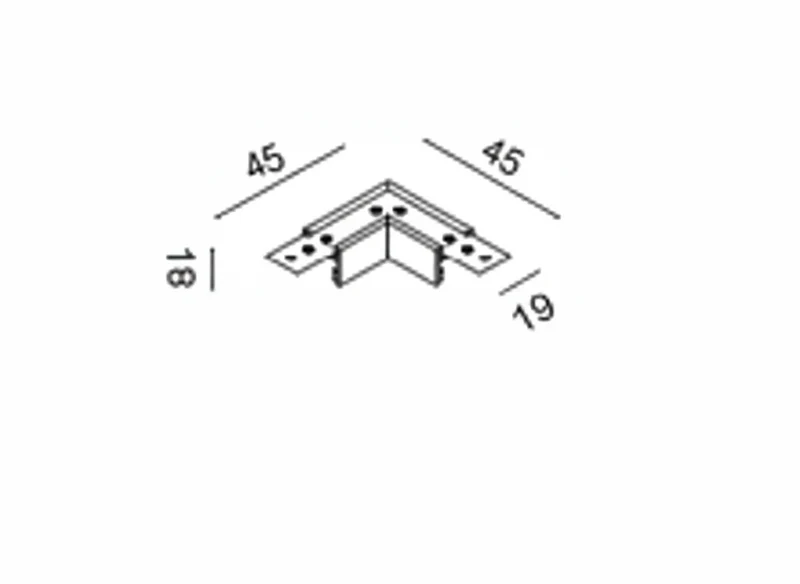 Accessorio binario decorativo 48Vdc