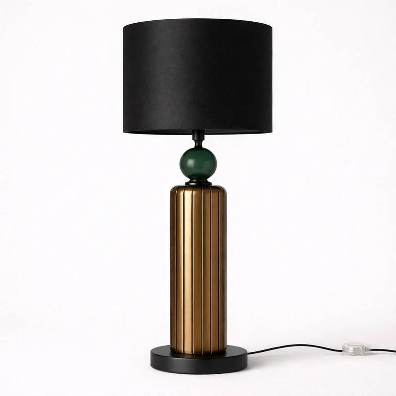 Emerald Pillar lampada da tavolo