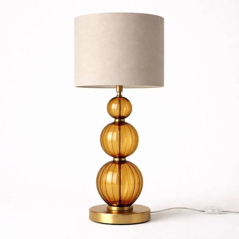Aura Amber lampada da tavolo