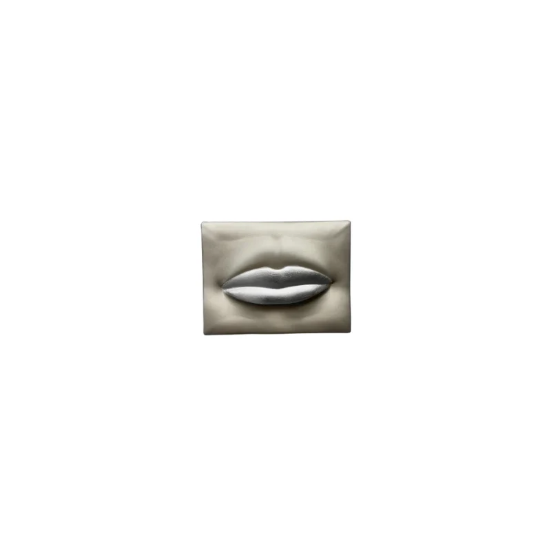 Baciami small quadro argento L 31,5 H 23,5