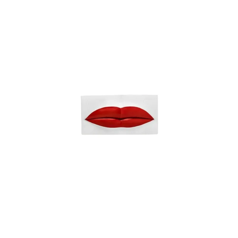 Baciami small quadro rosso L 31,5 H 23,5