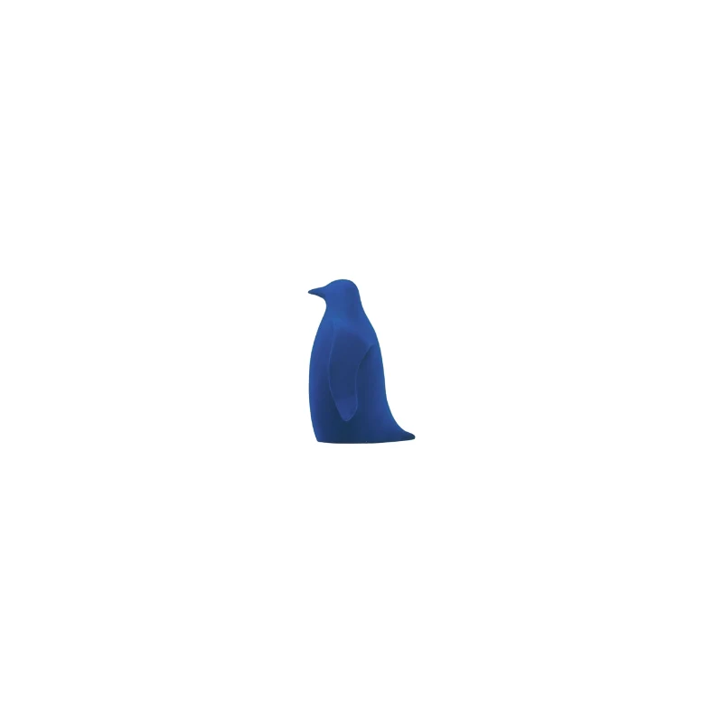 Pingo mini blu scultura L 15 P 13 H 18cm