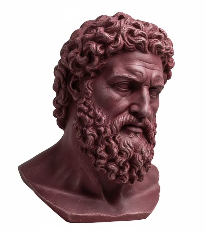 Ercole scultura L 50 P 34 H 56cm