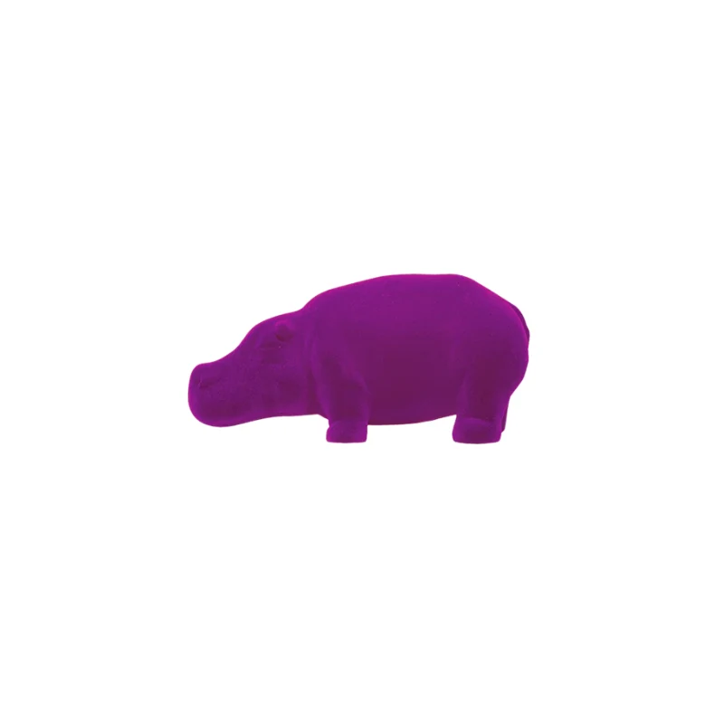 Hippo big scultura L80 P 34 H 35cm