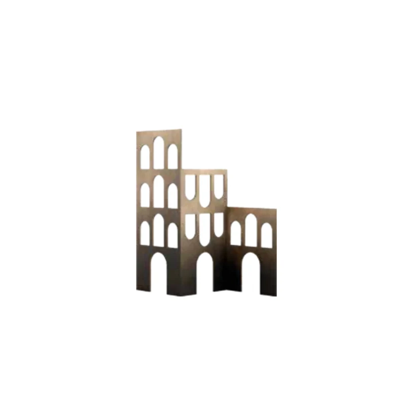 Malo scultura rame L 26 H 30cm