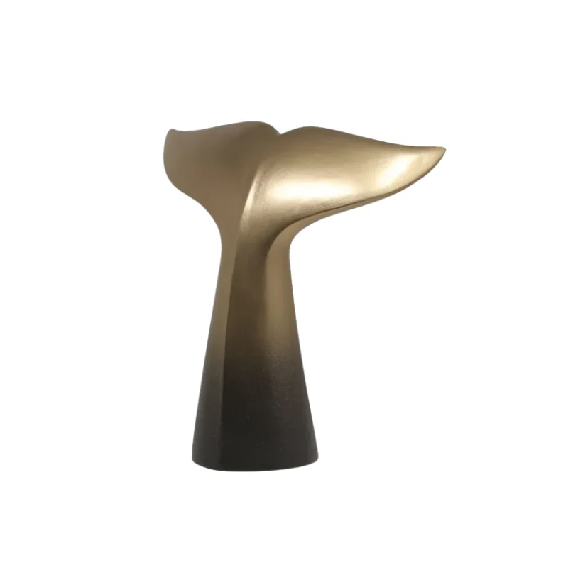Moby Big scultura champagne L 38 H 40cm