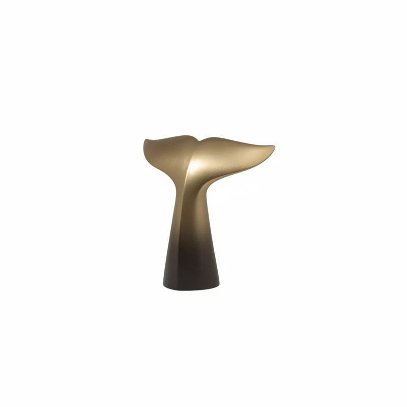 Moby small scultura champagne L 31 H 32cm