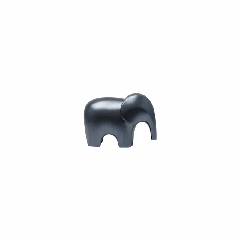 Bra elephant small scultura turchese L 30 P 13 H 20cm