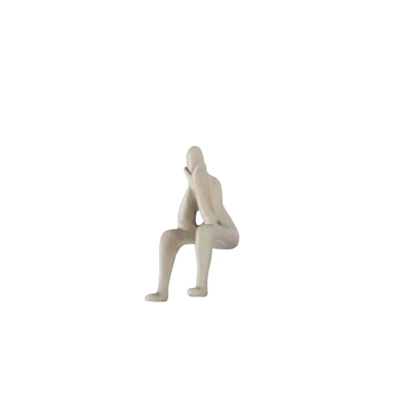 Omino E scultura L 7 H 7 cm