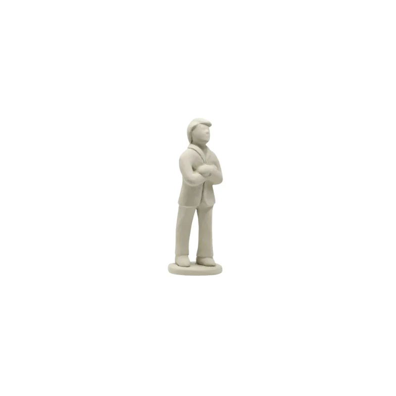 Omino A scultura L 7 H 17 cm