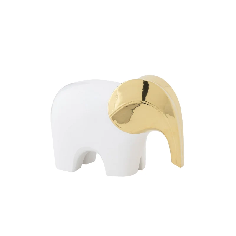 Bra big oro lucido scultura L 40 P 18 H 30 cm