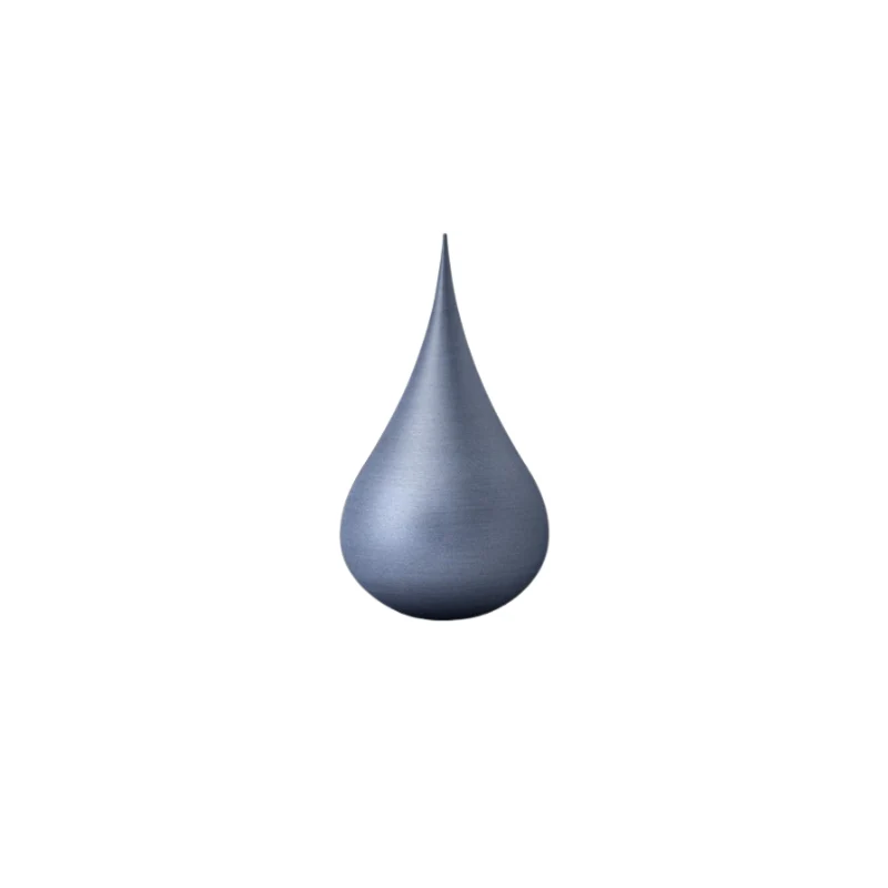 Lacrima & Goccia big scultura Ø 27 H 60 cm Base Ø 8 cm