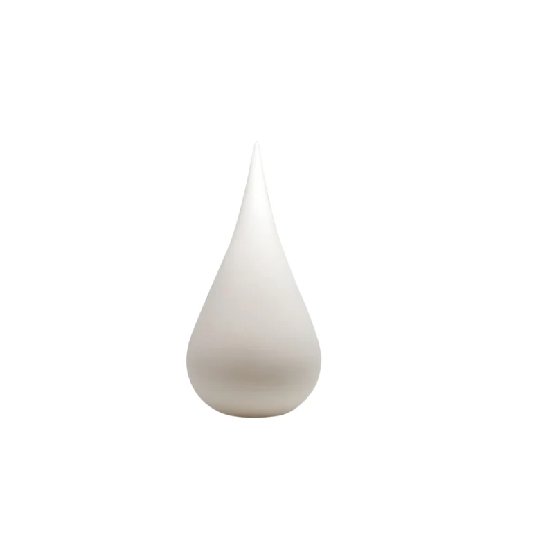 Lacrima & Goccia big scultura Ø 27 H 60 cm Base Ø 8 cm