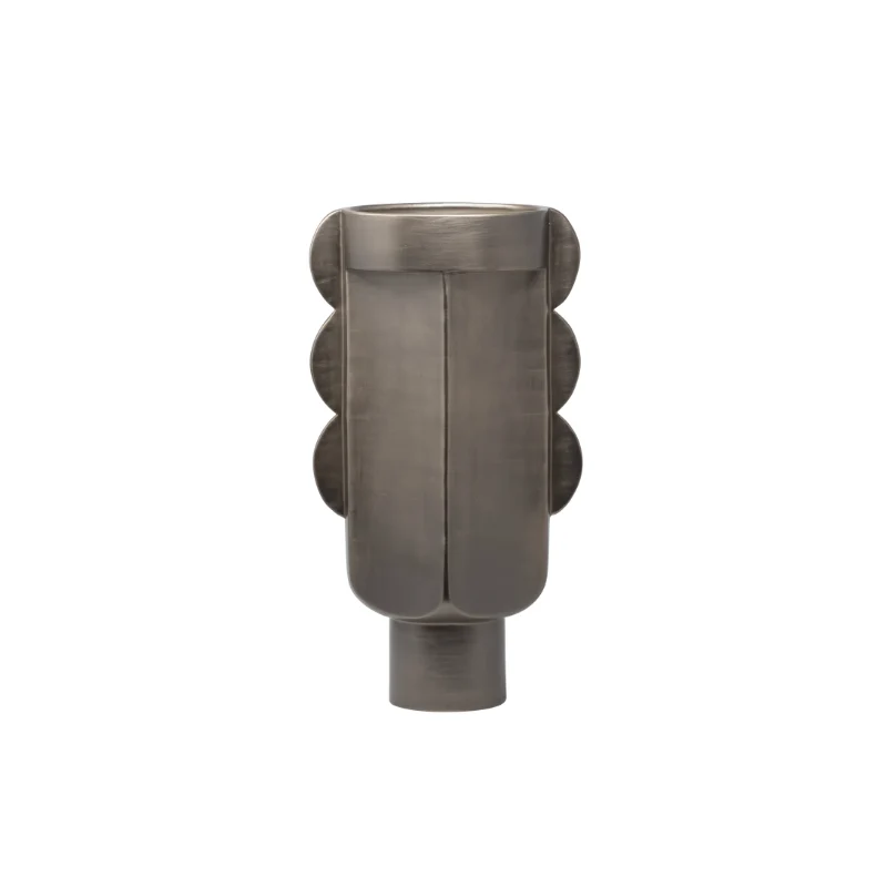 Re metallico vaso Ø 23 H 48 cm