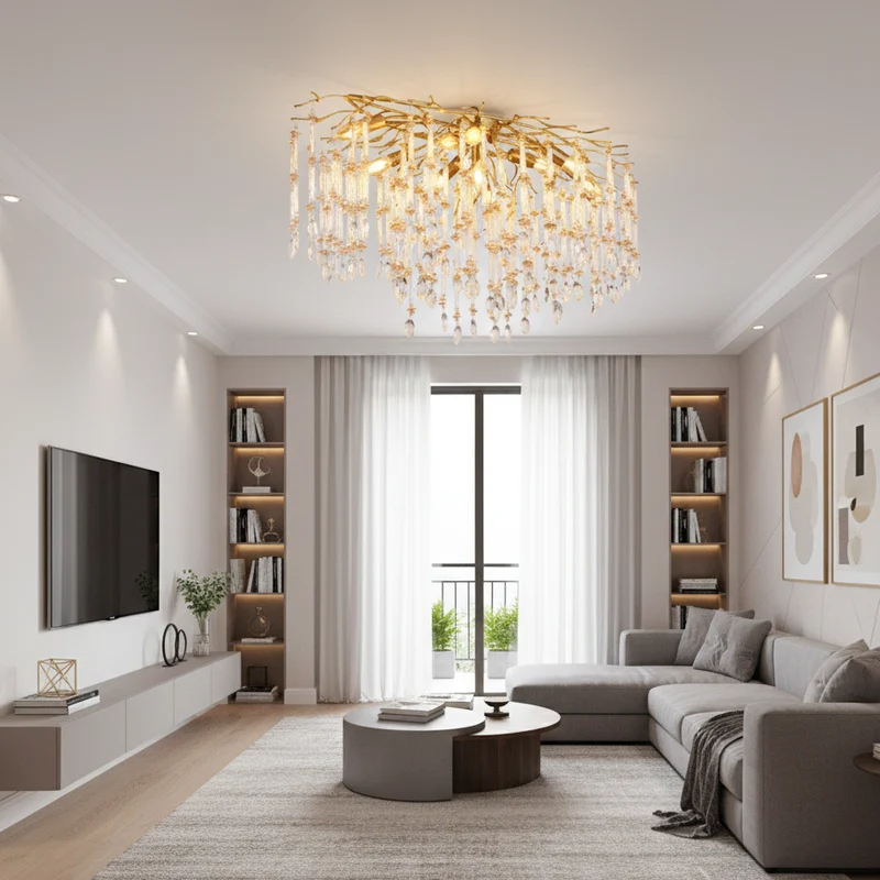 Gloria plafoniera LxLxA: 1000x550x480mm