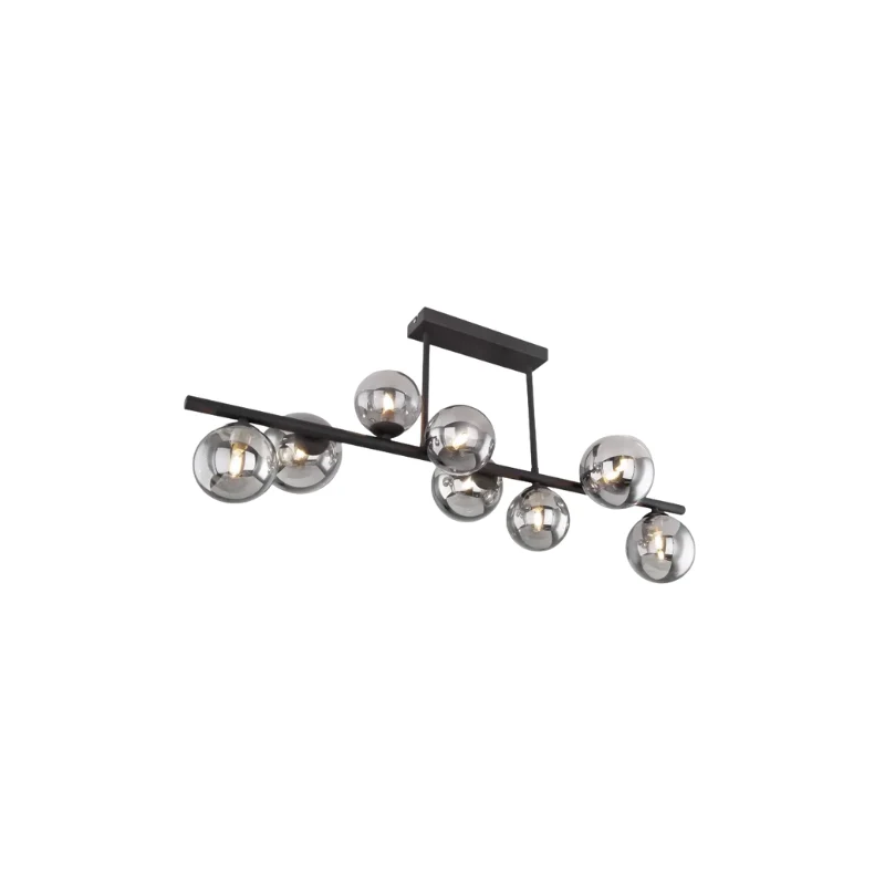 Riha plafoniera a 9 LxLxA: 870x280x370mm