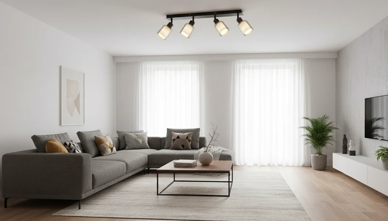 Villegas faretto a 4 LxLxA: 560x80x186mm