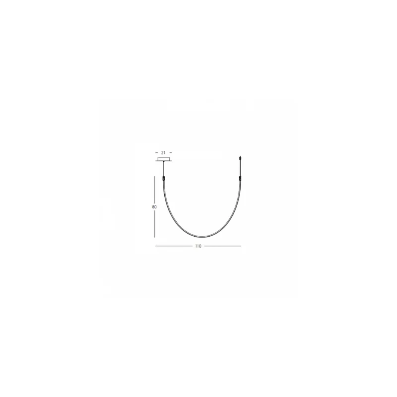 Arco sospensione 110x80cm (art.23052)