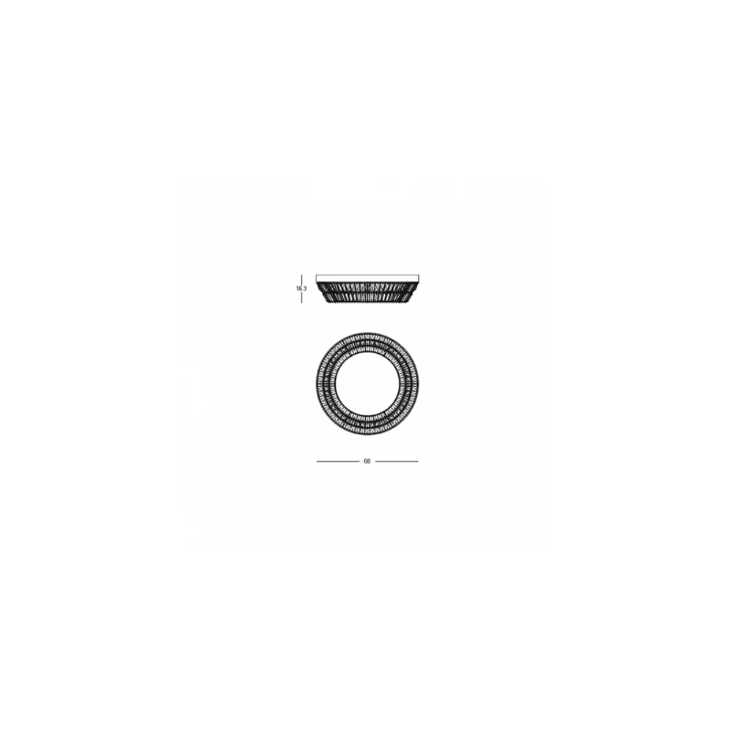 Finn plafoniera Ø60 (art.23047)