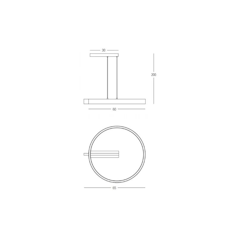 Oly sospensione Ø65 (art.22011)