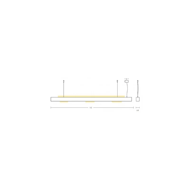 Pluma sospensione L 142 (art.22208)