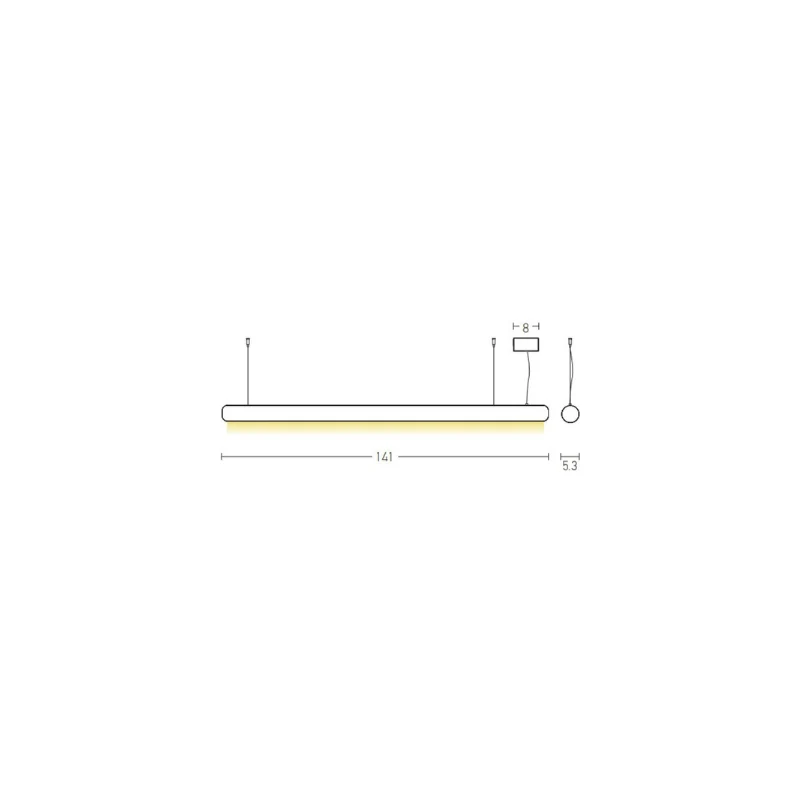 Vura sospensione L 141 cm (art.22207)