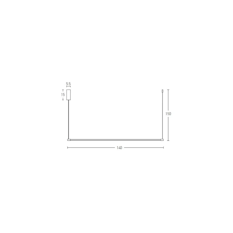 Kee sospensione L 140cm (art.20119-20120)