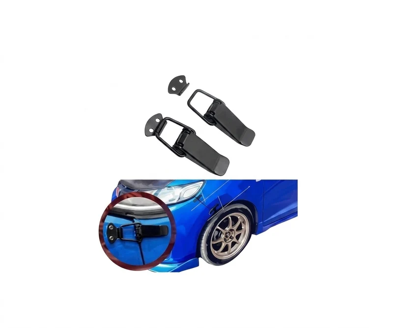 Vinchas Clips de Seguridad 6cm Sujeción Reforzada Parachoques JDM